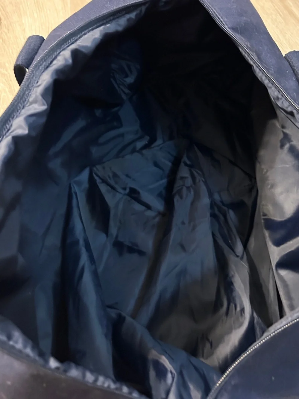 Polo Ralph Lauren Fragrance Collection Navy Blue Canvas Duffle Bag